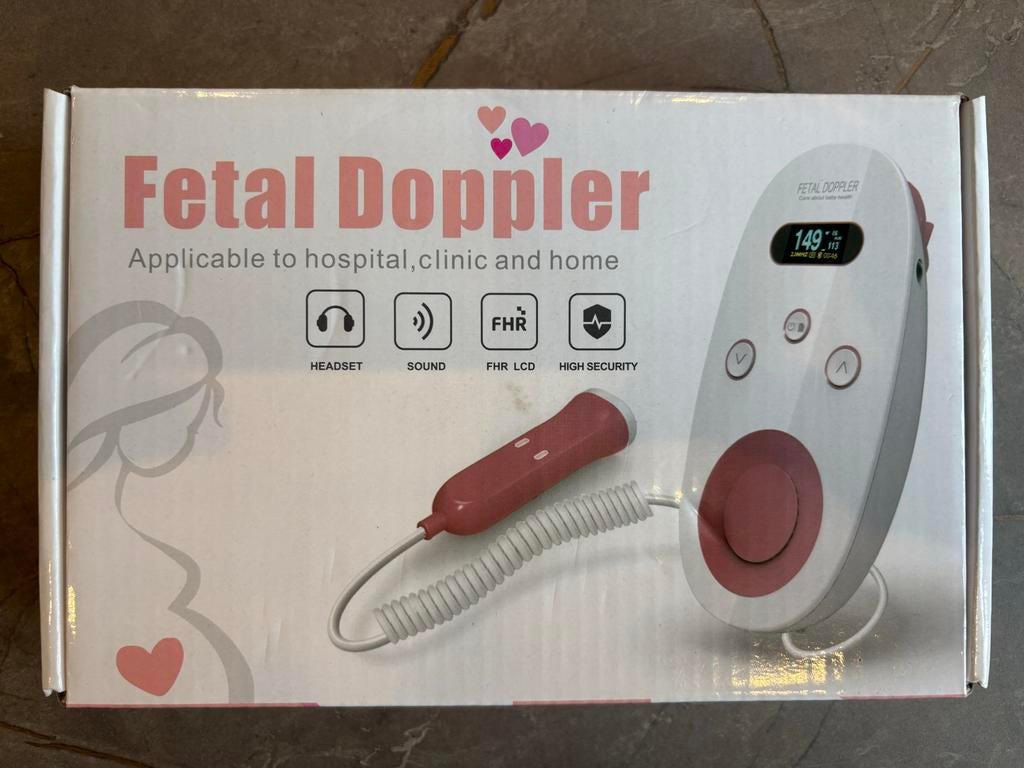 Fetal Doppler, Ophalen, Zo goed als nieuw, Kraamcadeau