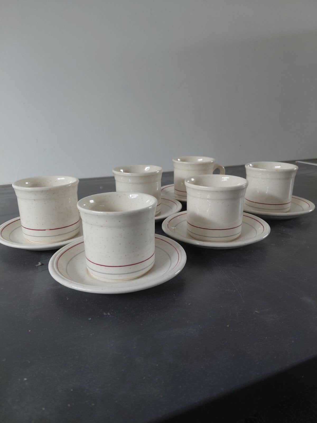 Vintage Biltons England kop en schotel set (6 stuks), Antiek en Kunst, Ophalen of Verzenden