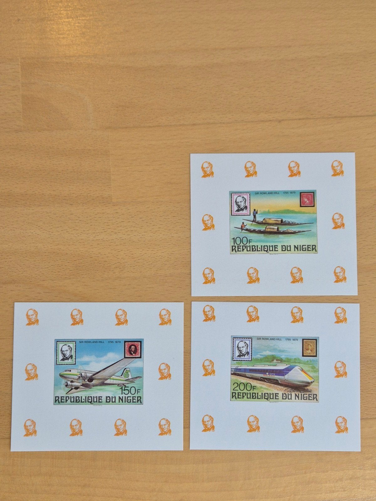 Niger 1979 Sir Rowland Hill, Postzegels en Munten, Ophalen of Verzenden, Overige landen, Postfris