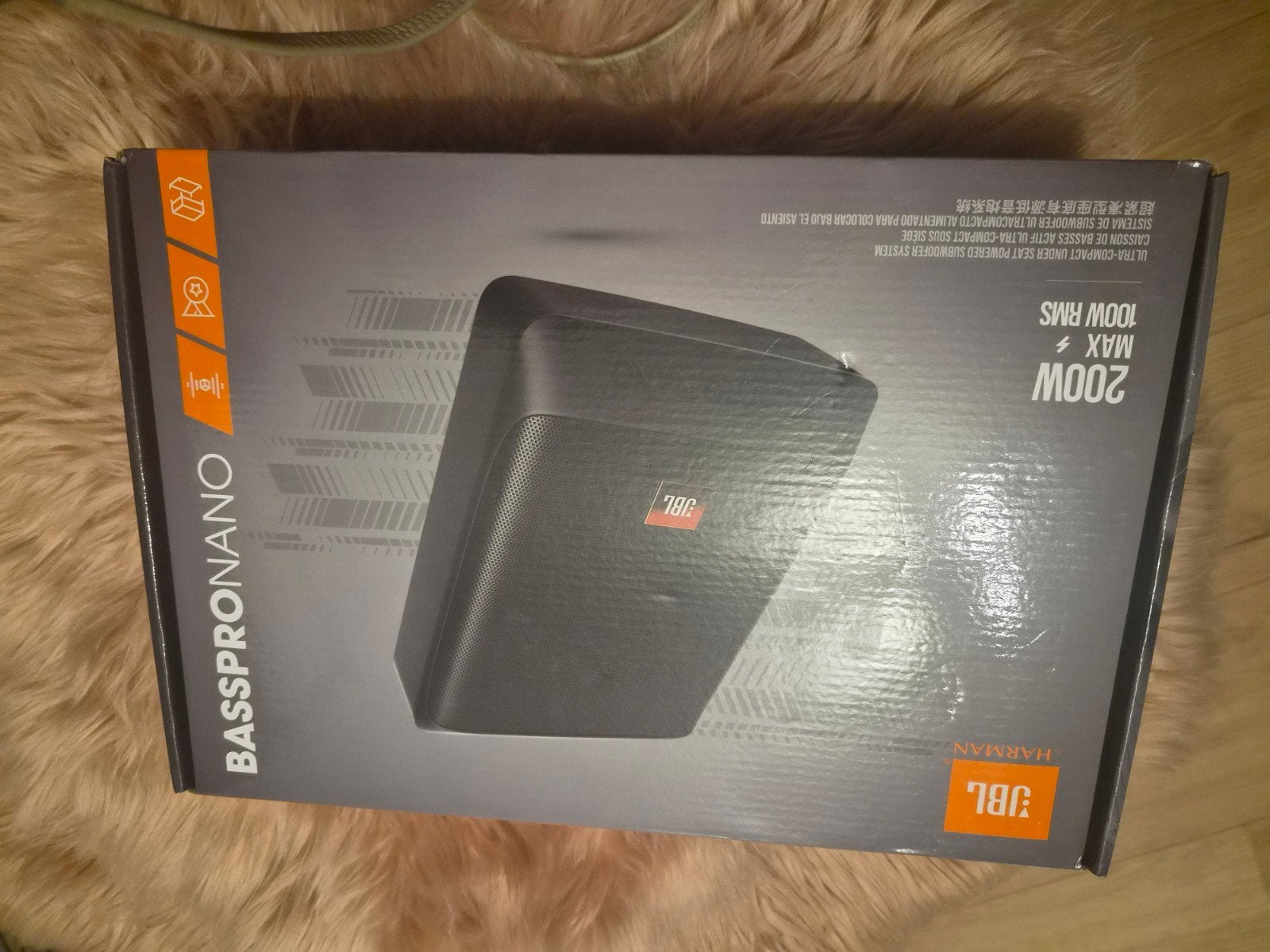 JBL Basspro Nano 200w Compacte Actieve Subwoofer 200W, Auto diversen, Ophalen of Verzenden, Nieuw