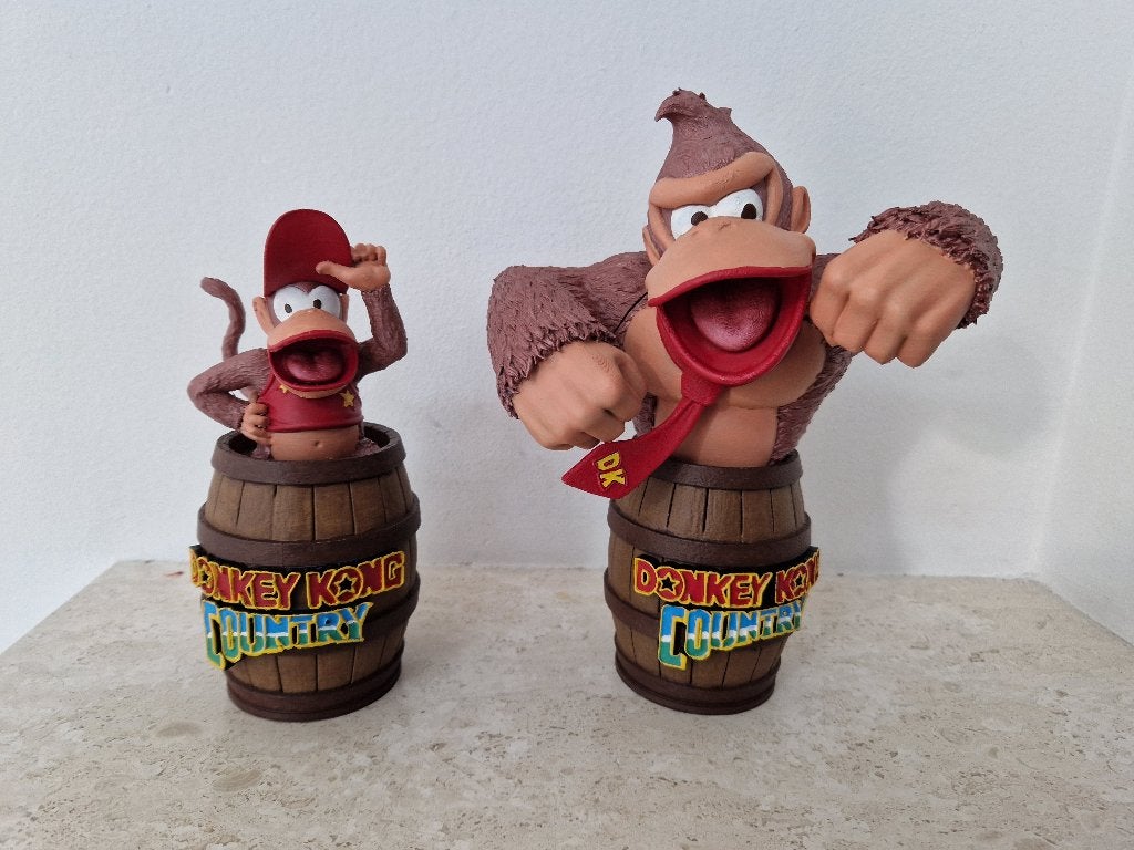 diddy en donkey kong van donkey kong country, Ophalen of Verzenden, Nieuw