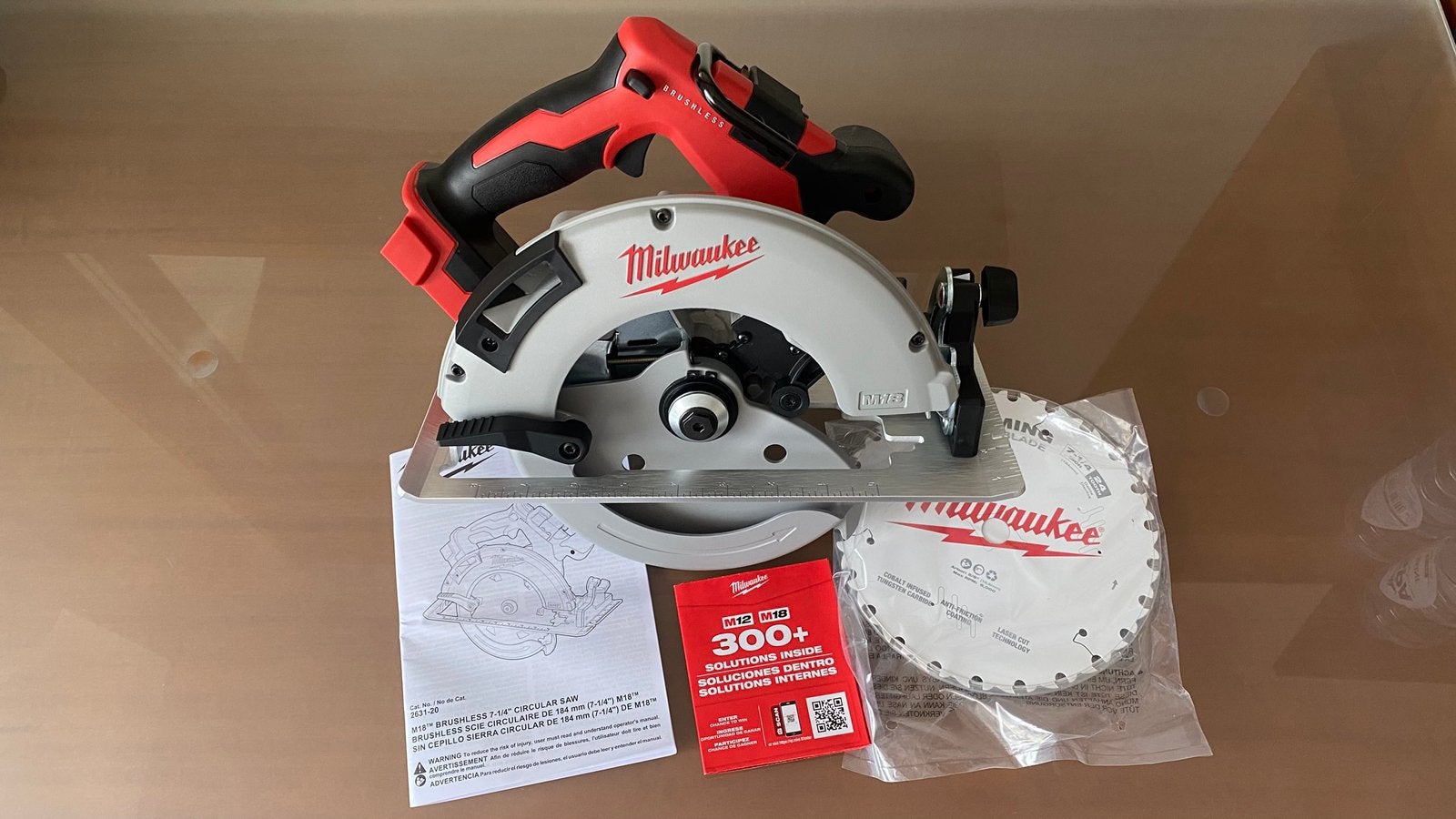 NIEUWE Milwaukee M18BLCS66-0X koolborstelloze cirkelzaag