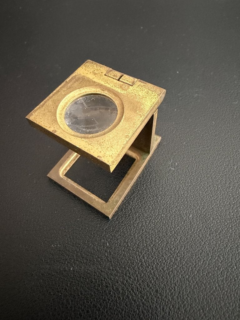 Antieke loep  line tester circa 1950 vandaag voor 20 euro, Antiek en Kunst, Ophalen of Verzenden