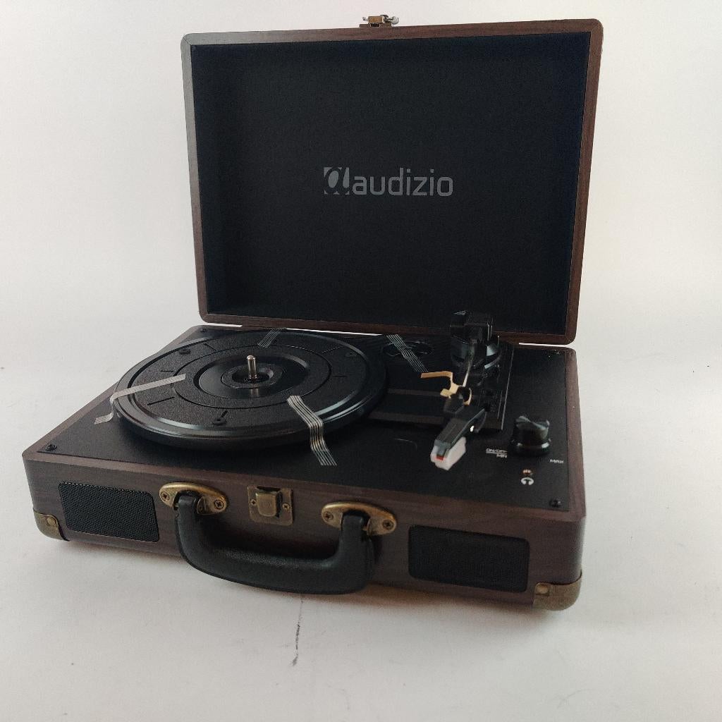 Audizio Platenspeler in koffer RP114W Hout NIEUW €59.99!, Overige merken, Nieuw, Ophalen of Verzenden, X