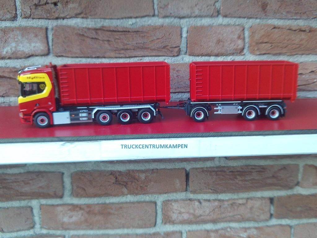WSI  Scania  R  Highline  6 x 2  van   A.  Theunissen, Hobby en Vrije tijd, Modelauto's | 1:50, Ophalen of Verzenden, Nieuw, Bus of Vrachtwagen