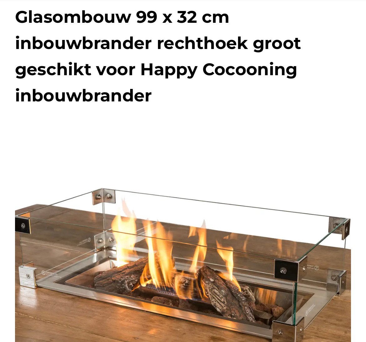 Happy coccoon glazen ombouw, Ophalen of Verzenden, Nieuw