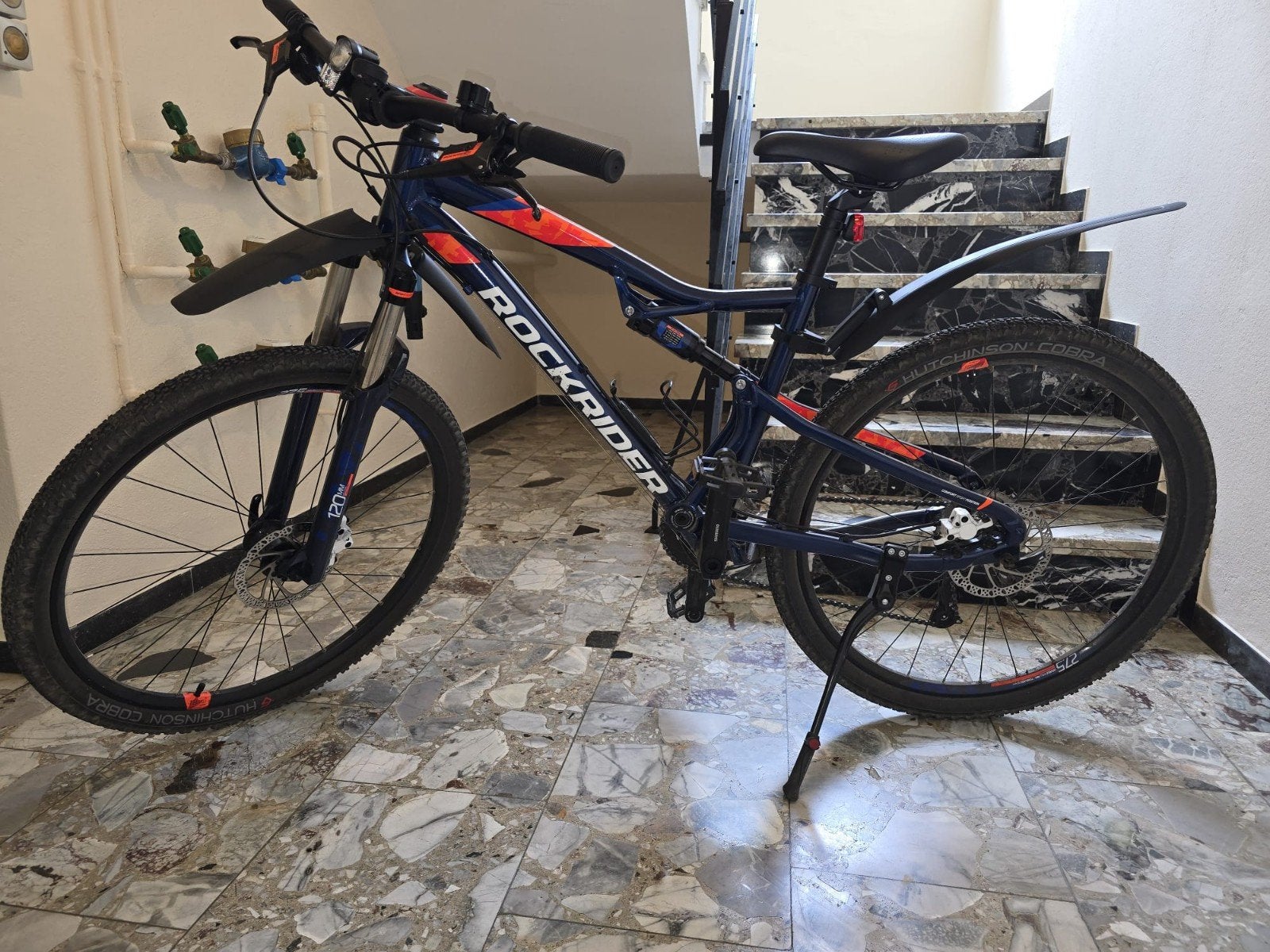 Rockrider ST 540S Full Suspension framemaat M-Mountainbike, Fully, Ophalen, Zo goed als nieuw, Overige merken