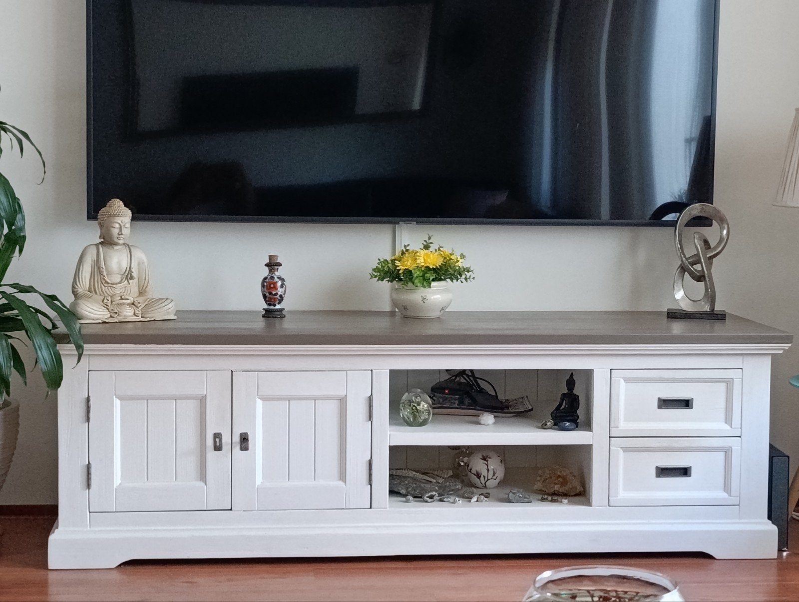 Set: TV-meubel en salontafel, Ophalen, 150 tot 200 cm, Zo goed als nieuw, Minder dan 100 cm