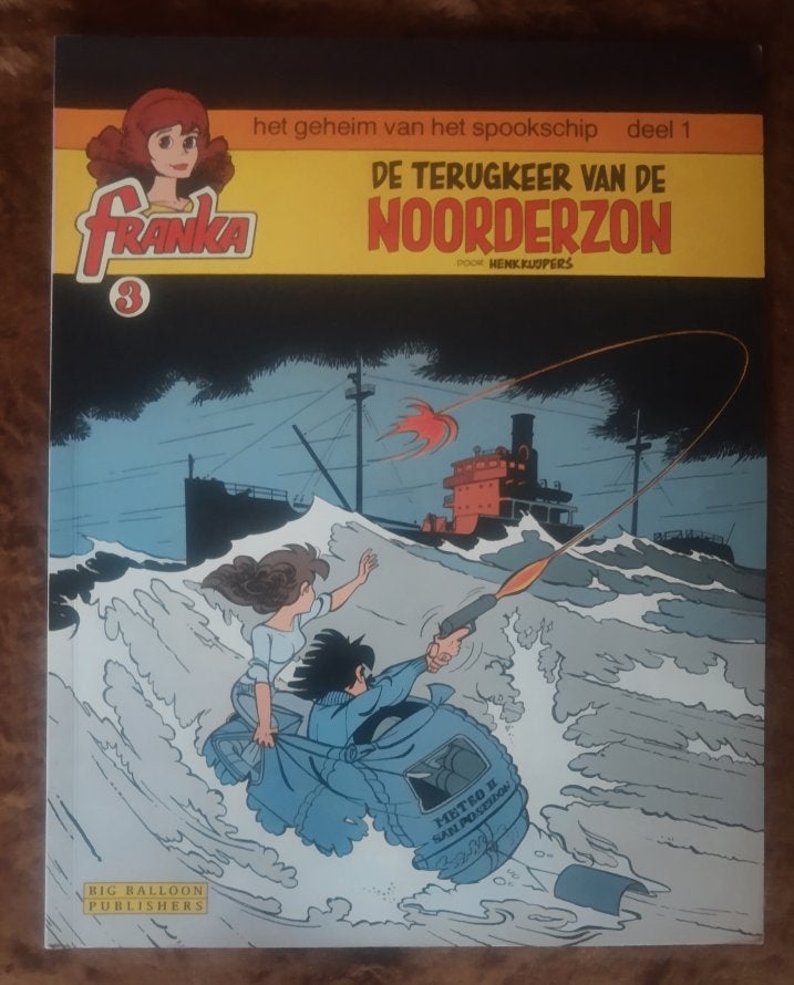 Franka - De Terugkeer van de Noorderzon / Henk Kuypers, Eén stripboek, Ophalen of Verzenden, Zo goed als nieuw