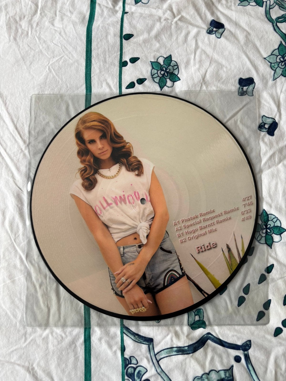 lana del rey ride remixes vinyl, Cd's en Dvd's, Ophalen, Zo goed als nieuw, 12 inch