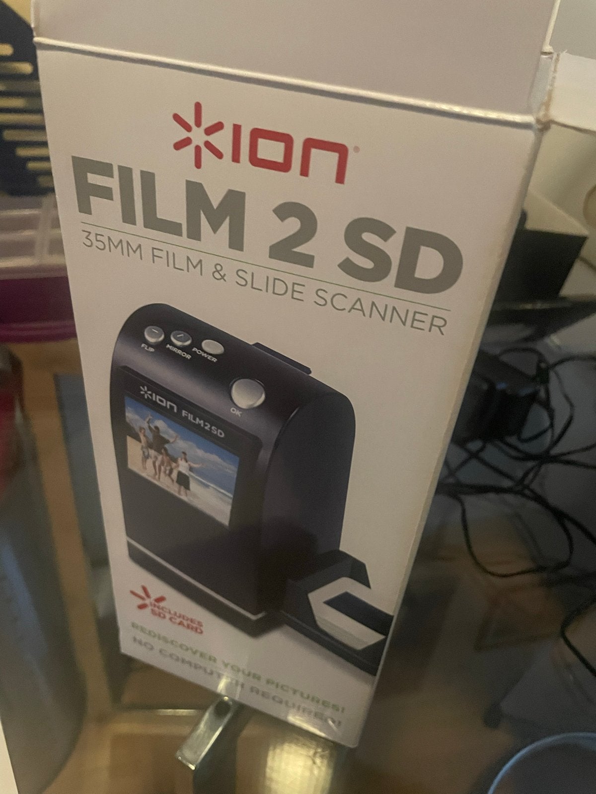 ION Film 2 SD 35mm Film & Slide Scanner - Nieuw, Computers en Software, Scanners, Diascanner, Nieuw, Overige, Ingebouwde Wi-Fi