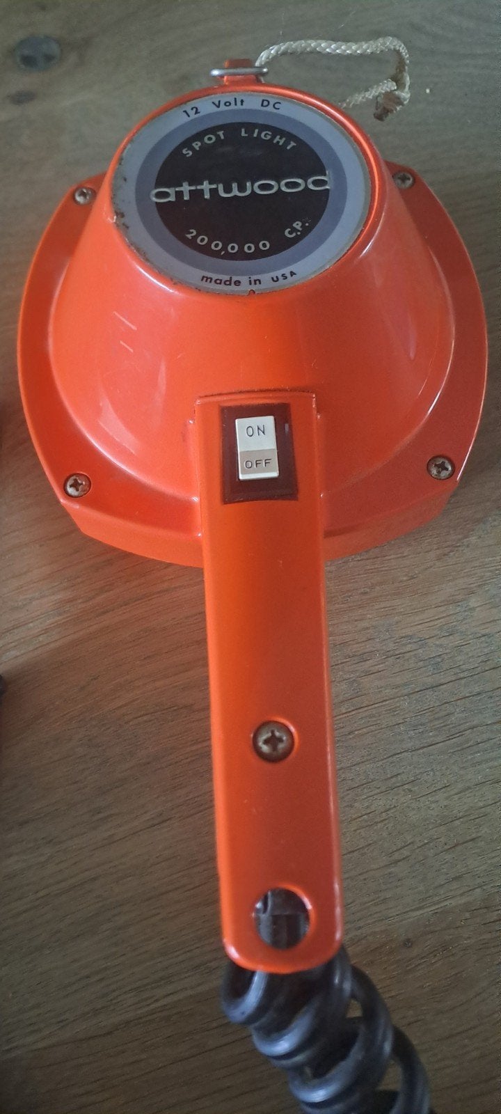 Attwood 12 Volt DC Spot Light - Oranje Zoeklicht, Ophalen, Gebruikt, Overige typen