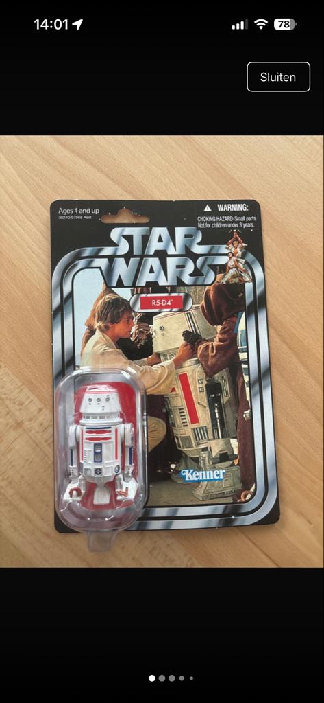 Star Wars The Vintage Collection Droids lot, Ophalen of Verzenden, Nieuw, Actiefiguurtje