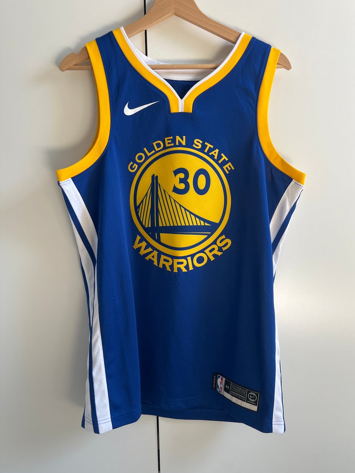 Golden State Warriors Stephen Curry NBA Nike Swingman Jersey, Ophalen of Verzenden, Zo goed als nieuw, Algemeen, Maat 48/50 (M)