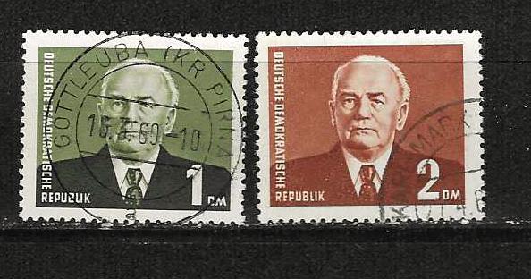 DDR 622-623, Ophalen of Verzenden, DDR, Gestempeld