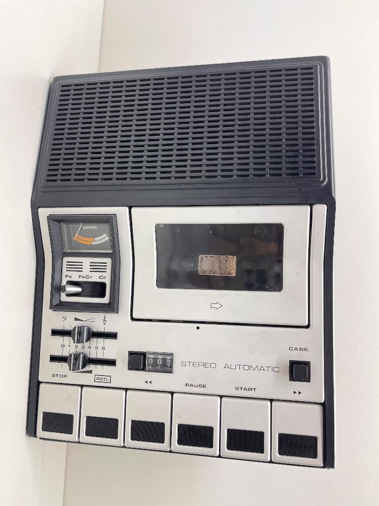 Grundig C480 vintage Cassette Tape Recorder-lees advertentie, Overige merken, N, G, N