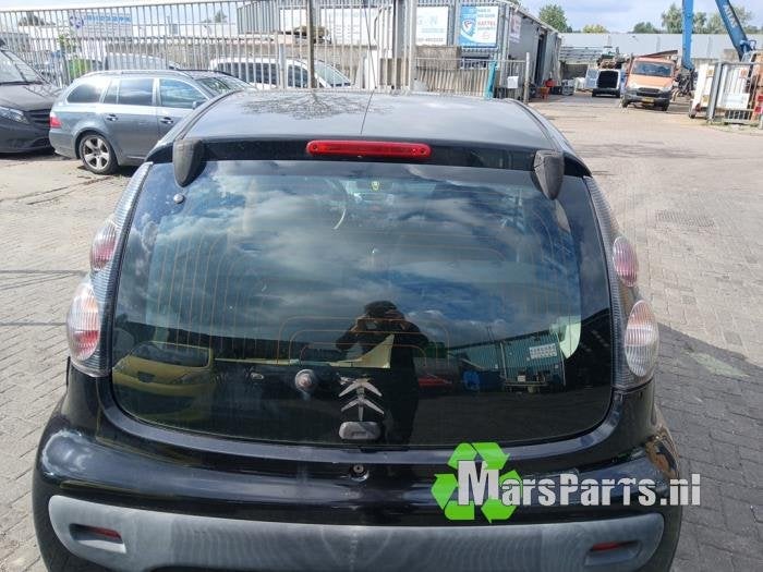 Achterklep van een Citroen C1