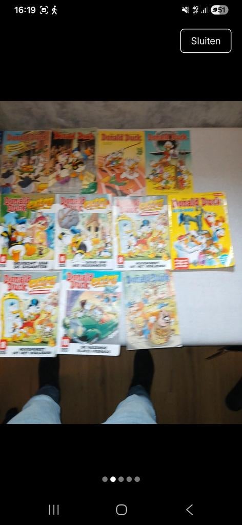Donald ducks, Verzamelen, Ophalen of Verzenden, Adventure, Losse flippo's, Met verzamelmap(pen)