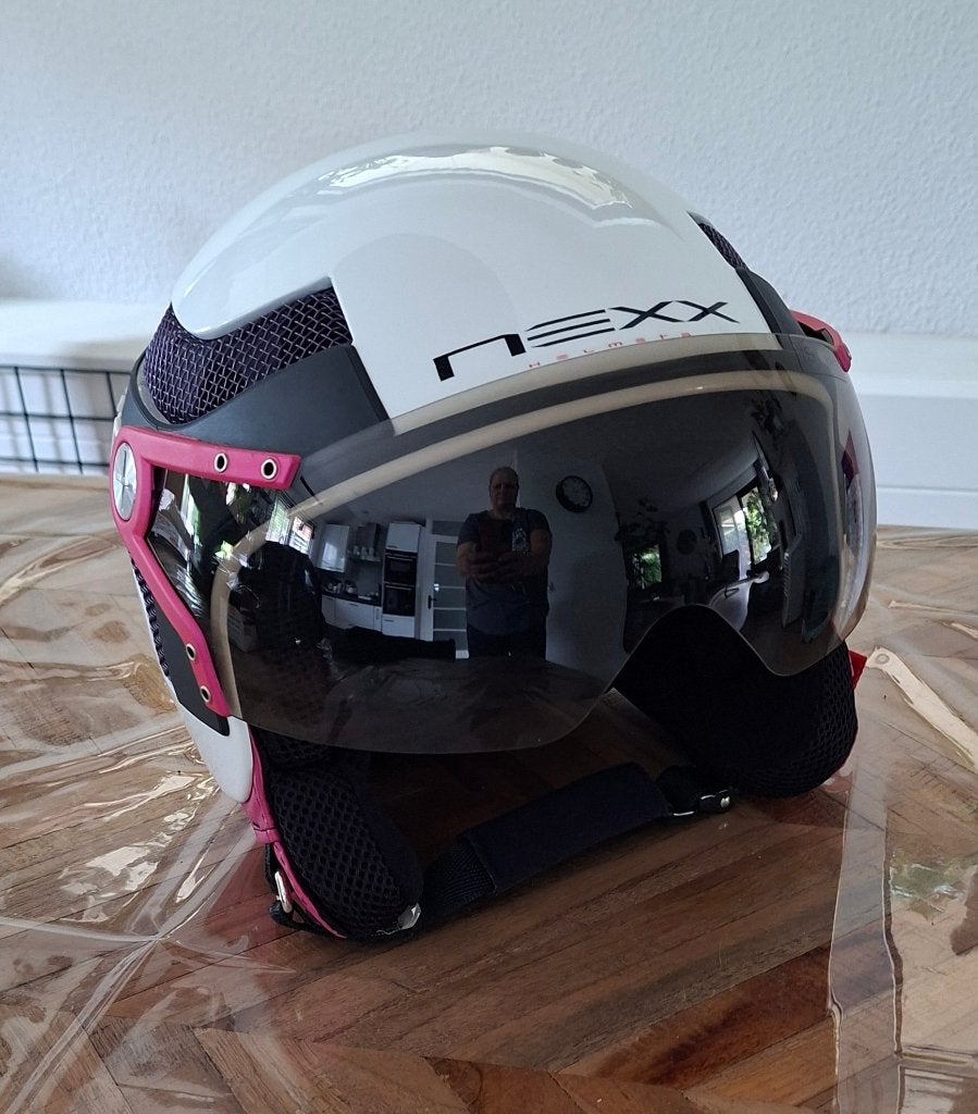 Helm Nexx Air dames maat 58, M, Jethelm, Dames, Tweedehands