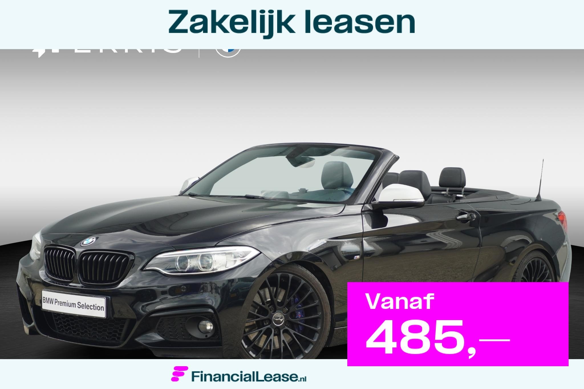 BMW 2 Serie Cabrio 220i | M Sport | HIFI | Comfort Access |, Automaat, Achterwielaandrijving, Gebruikt, 4 cilinders