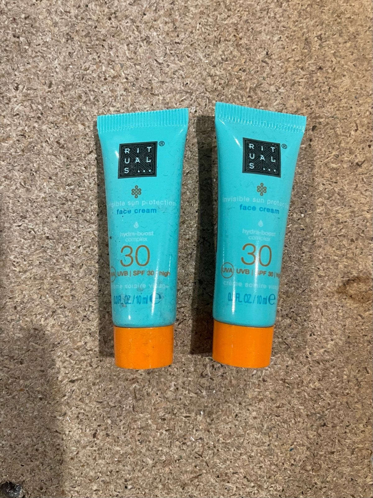Rituals Invisible Sun Protection Face Cream SPF 30 (2x10ml), Ophalen of Verzenden, Nieuw, Gehele gezicht, Verzorging