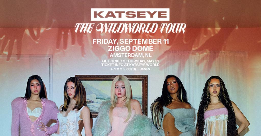 2x Katseye ZiggoDome Amsterdam 11 september 2026 Staanplaats, Twee personen, September