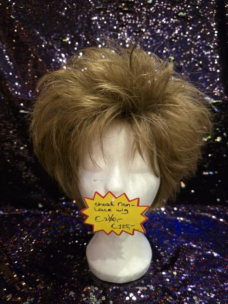 Nieuwe synthetische non-lace pruiken van PJMHair, Ophalen of Verzenden, Nieuw, Pruik of Haarverlenging