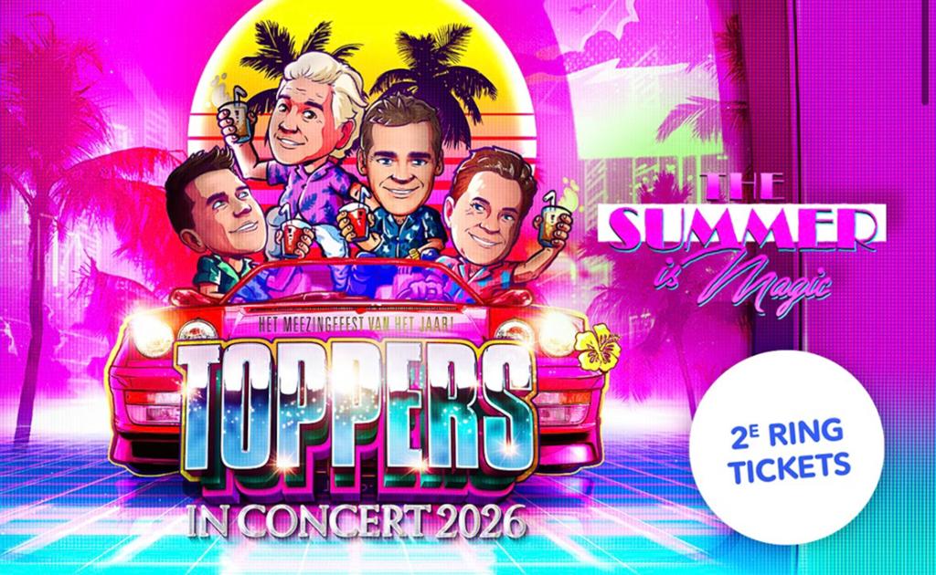 2x 2e ring zitplaatsen (zilver) Toppers op 20 juni 2026, Tickets en Kaartjes, Twee personen, Juni