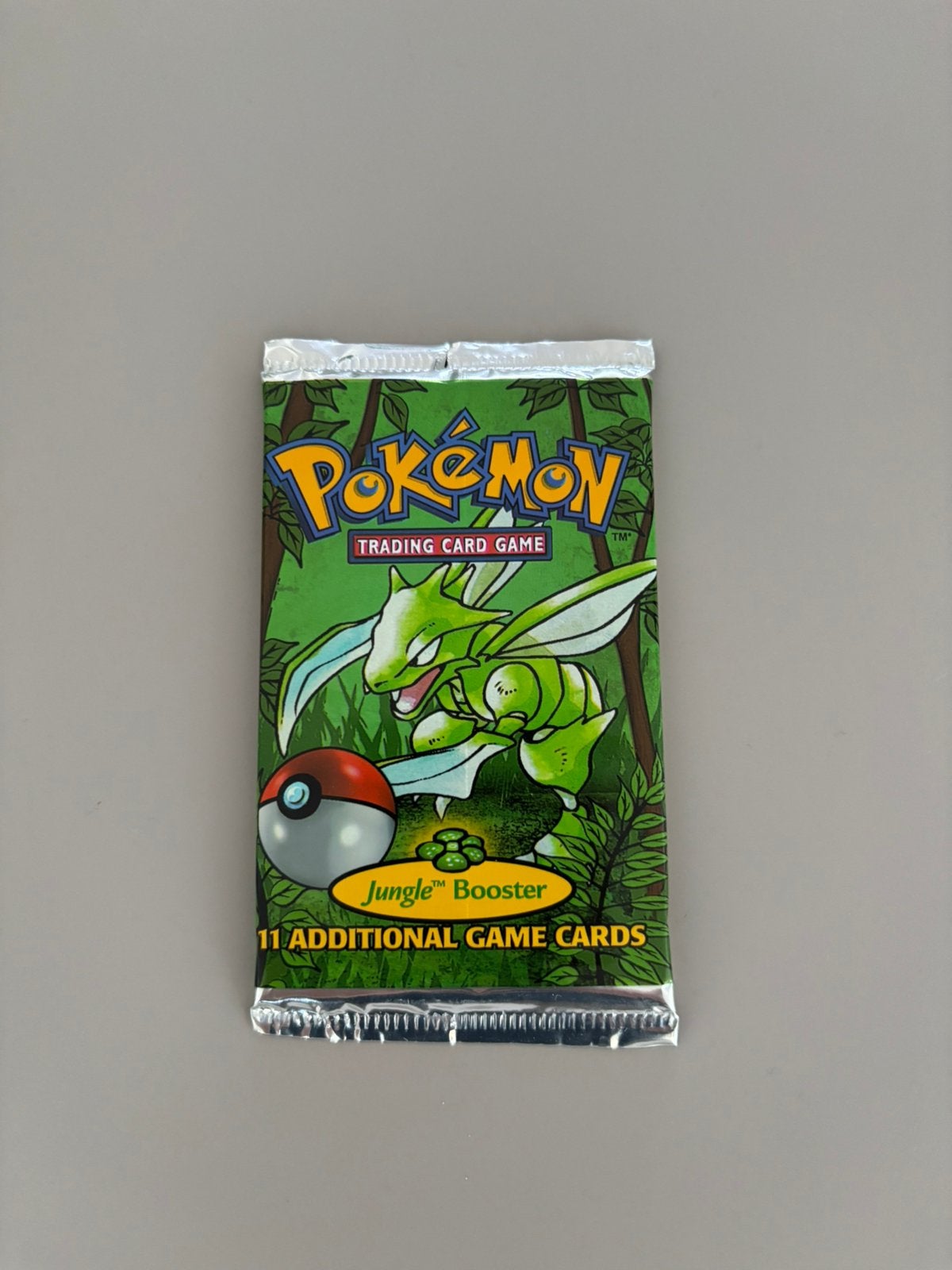Pokemon Jungle booster pack 100% HEAVY sealed 1999 (LAATSTE), Ophalen of Verzenden, Nieuw, Booster, Foil