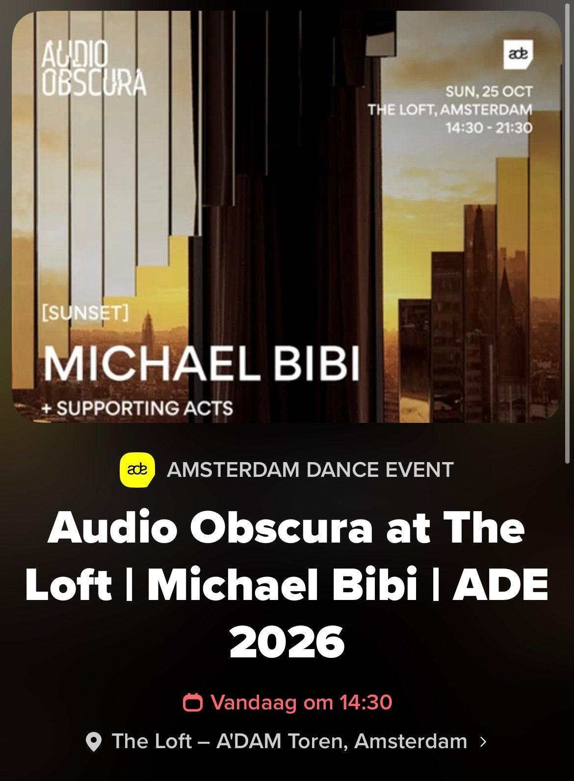 Micheal bibi the loft ade, Twee personen