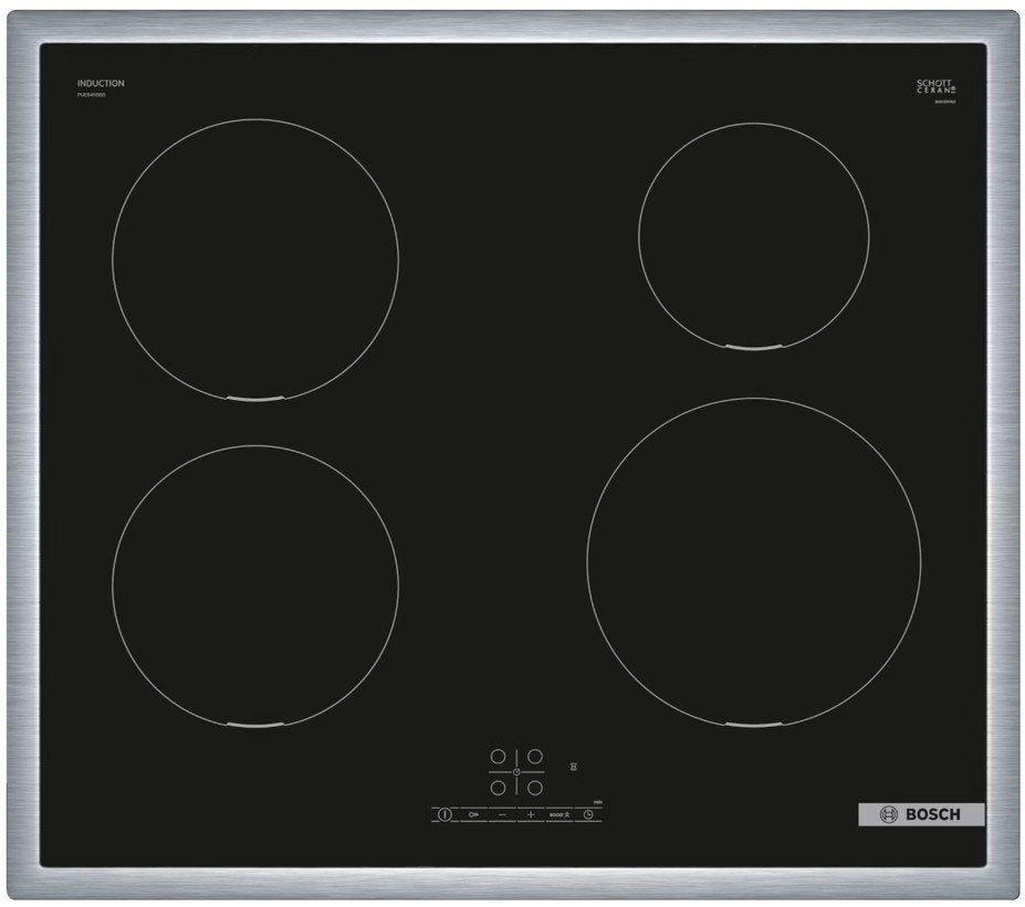 Bosch PUE645BB5D kookplaat (nieuw in doos) / NP € 720,00, Witgoed en Apparatuur, Kookplaten, Ophalen, Nieuw, 4 kookzones, Energieklasse A of zuiniger