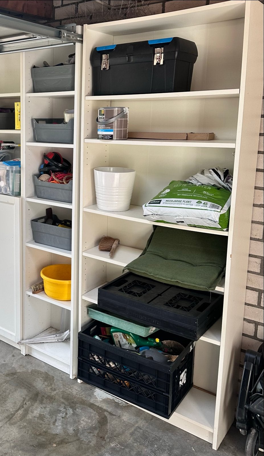Gratis IKEA Billy boekenkast, Huis en Inrichting, Kasten | Boekenkasten, Ophalen, Met plank(en), Gebruikt, 200 cm of meer