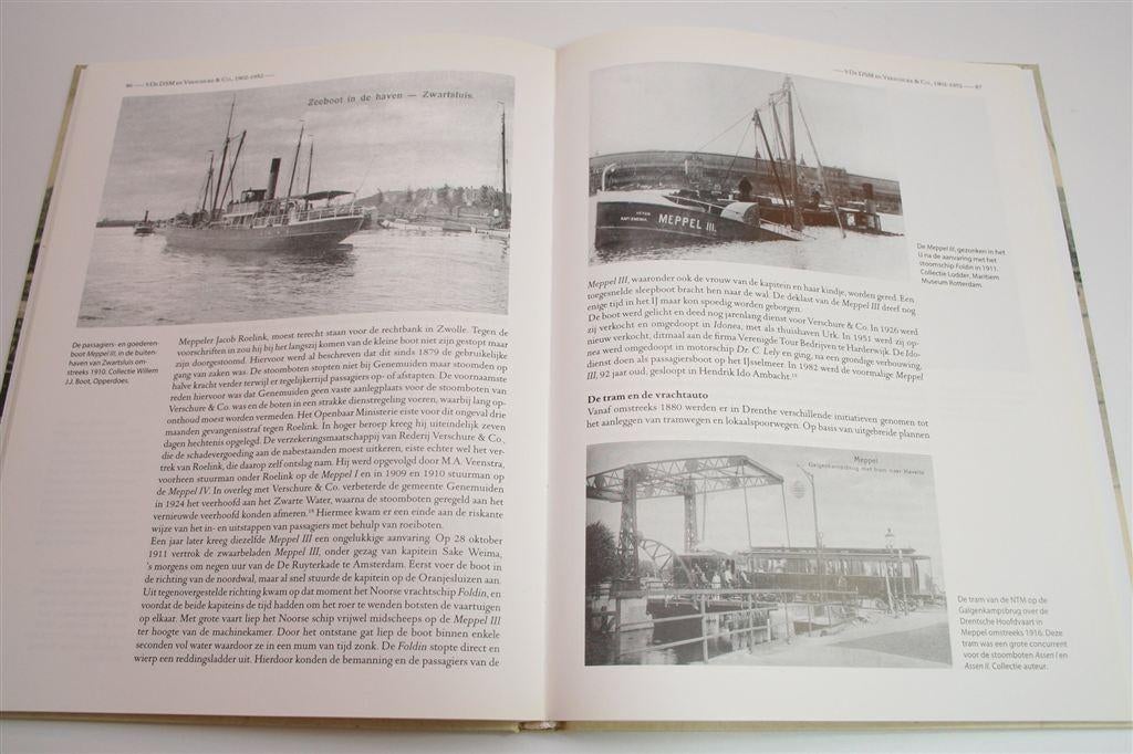 De Drentsche Stoomboot Maatschappij — Geschiedenis 1850-1950, Ophalen of Verzenden, Zo goed als nieuw