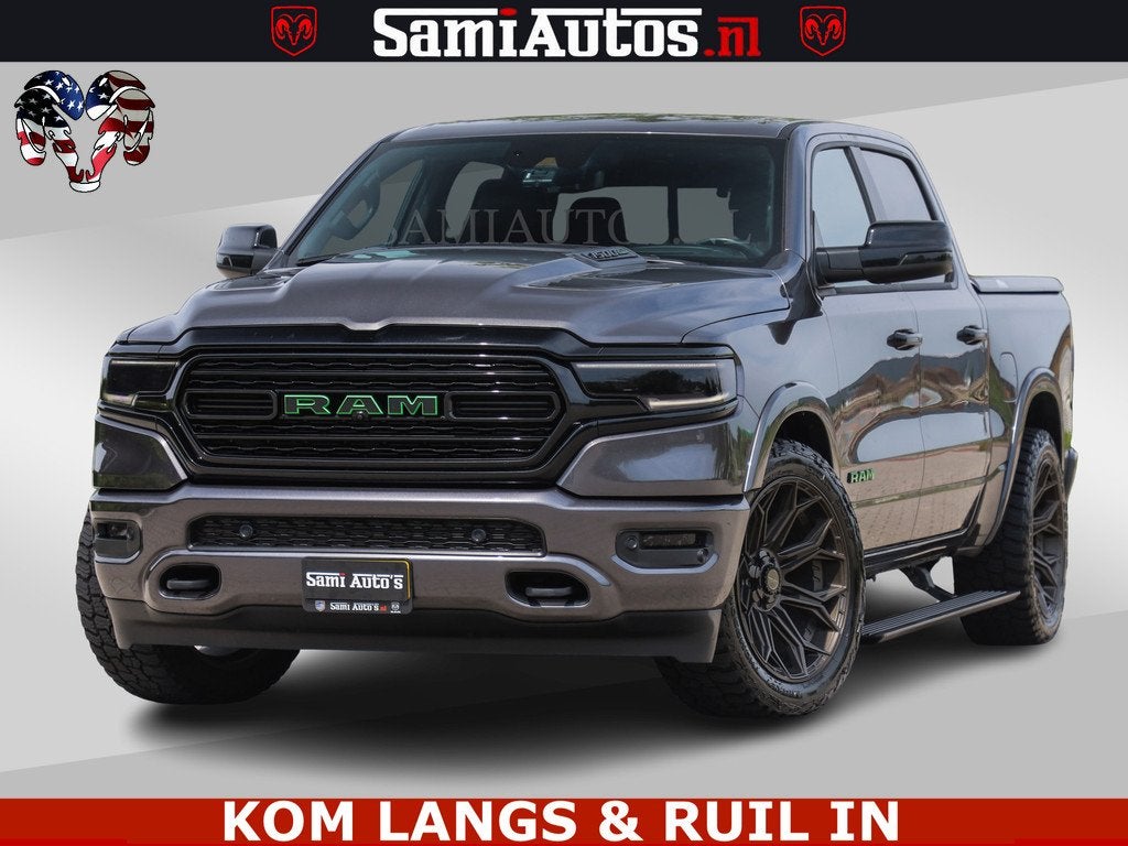 Dodge Ram 1500 LIMITED 5.7 V8 | GRANITE KLEUR | BRONS 4PLAY, Auto's, Automaat, Adaptive Cruise Control, Gebruikt, 5654 cc
