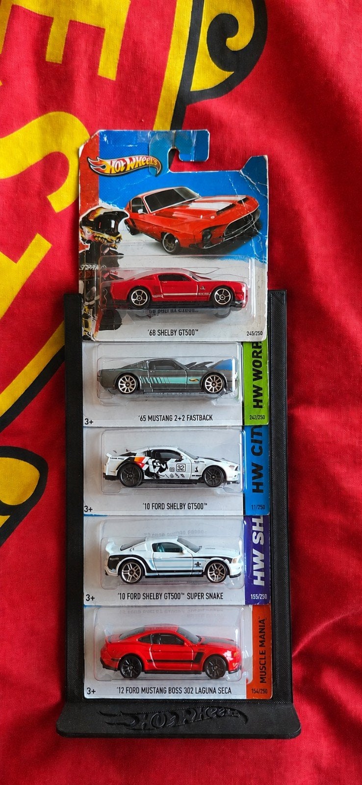 Hot Wheels Ford Mustang Collectie - 5 stuks, Ophalen of Verzenden, Nieuw