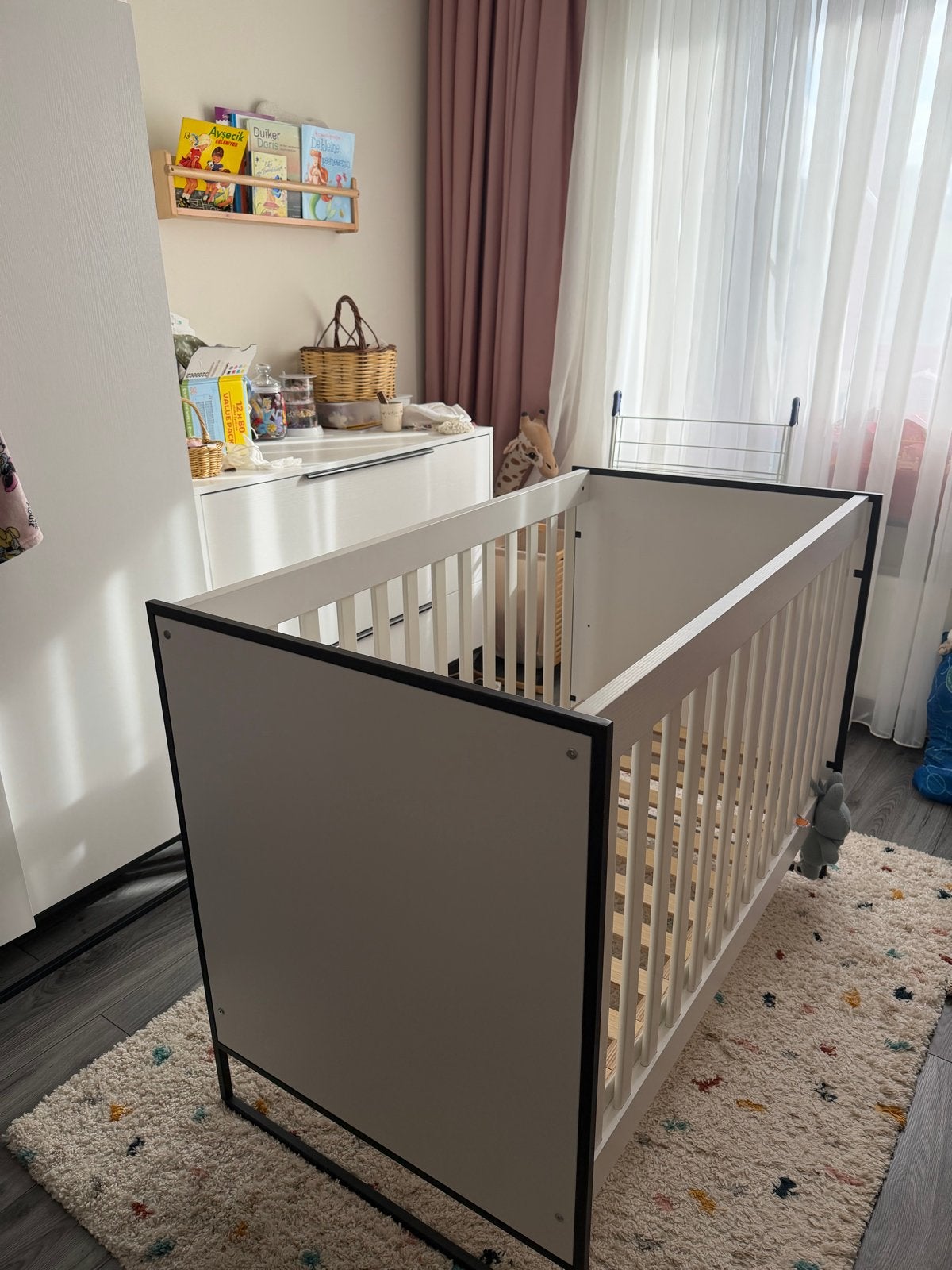 Wit ledikant baby, Ophalen, Gebruikt, Ledikant