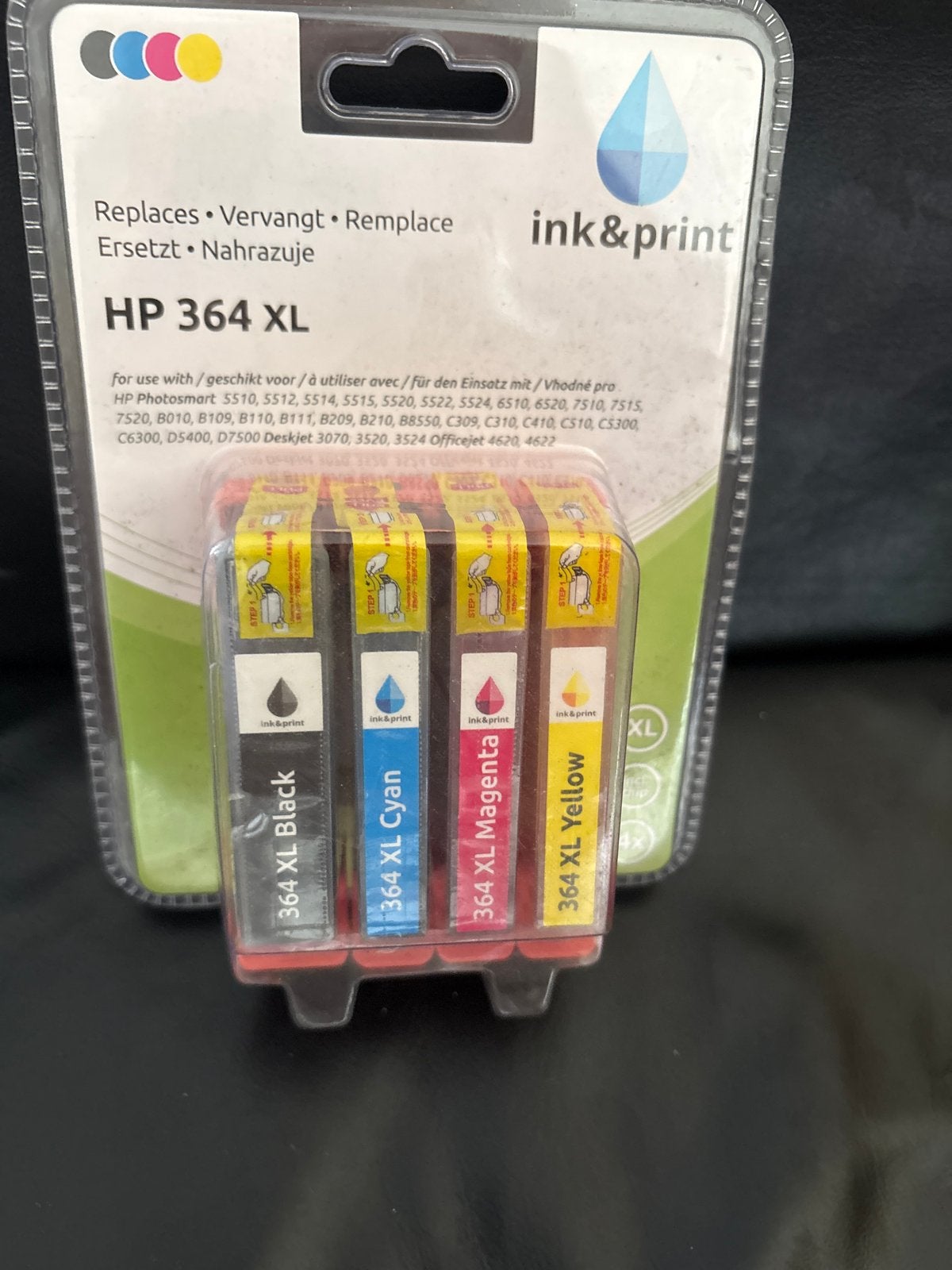 HP 364 XL Inktpatronen - Zwart, Cyaan, Magenta, Geel, Ophalen of Verzenden, Nieuw, Cartridge