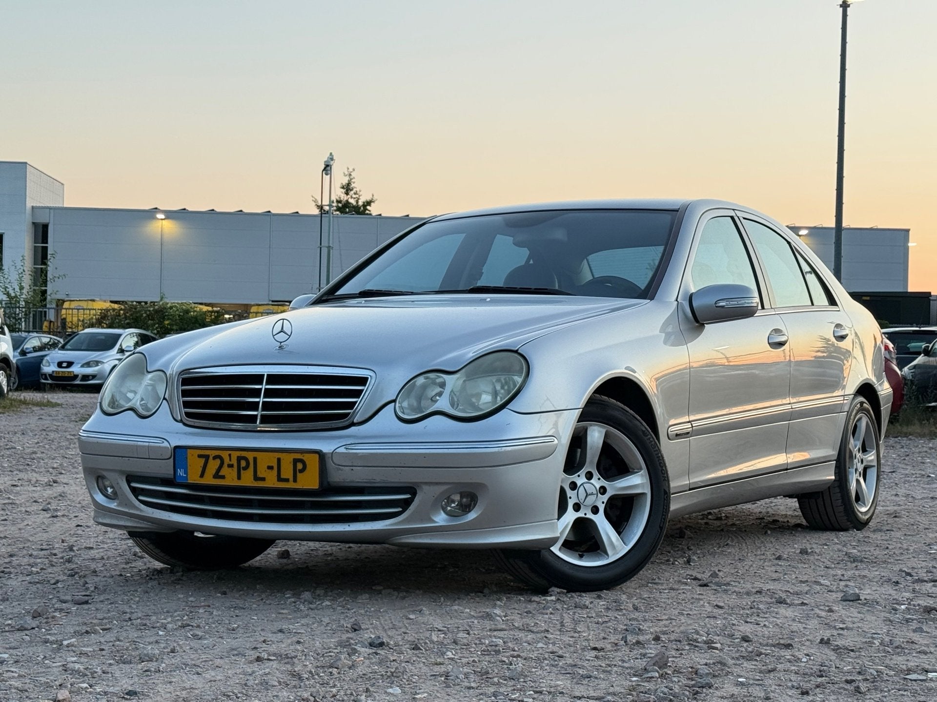Mercedes-Benz C-klasse 200 K. Avantgarde/ AUTOMAAT, Auto's, Achterwielaandrijving, Gebruikt, 4 cilinders, 1796 cc