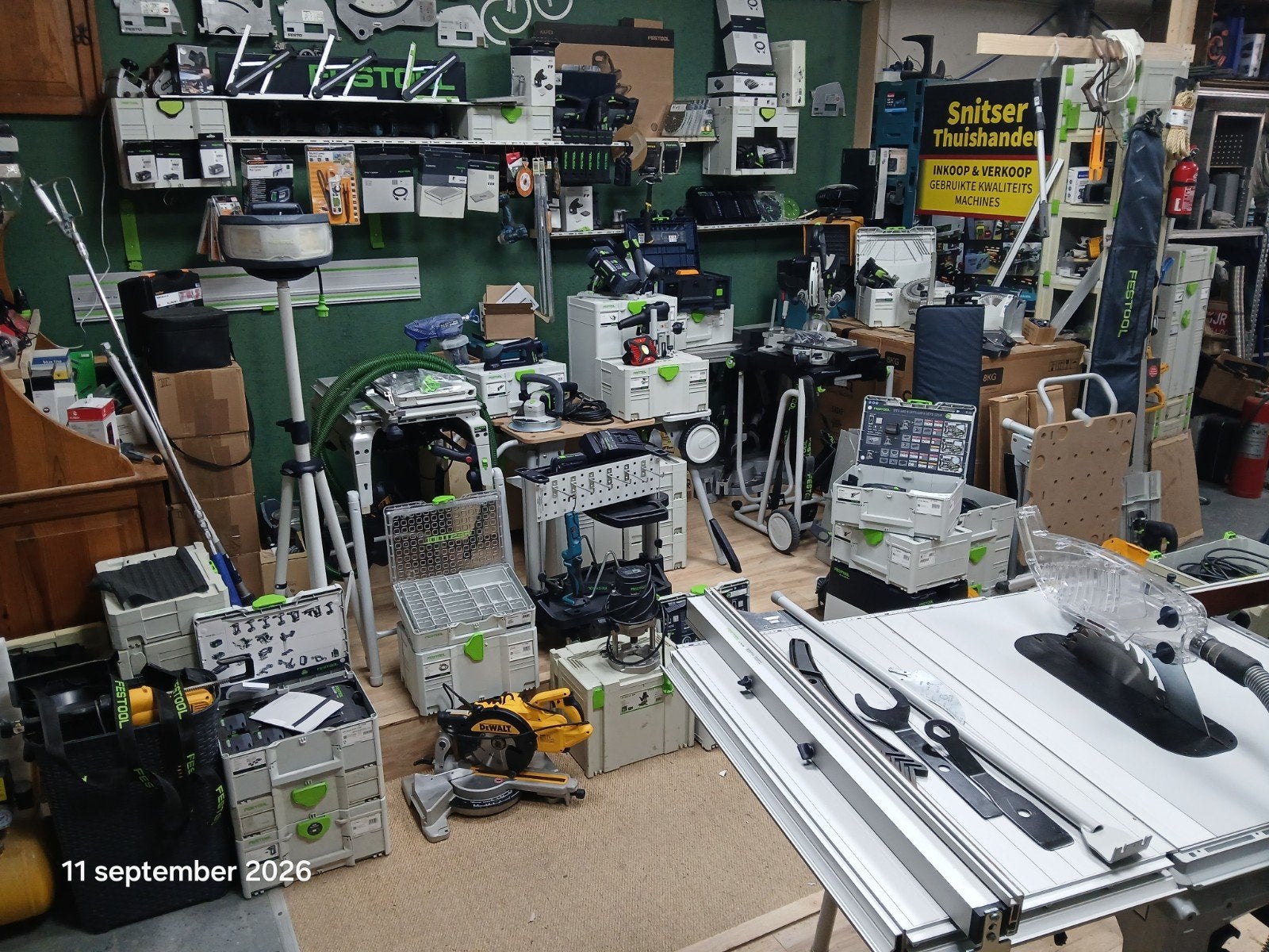 Festool Zaagtafel., Ophalen, Gebruikt, Cirkelzaag, -