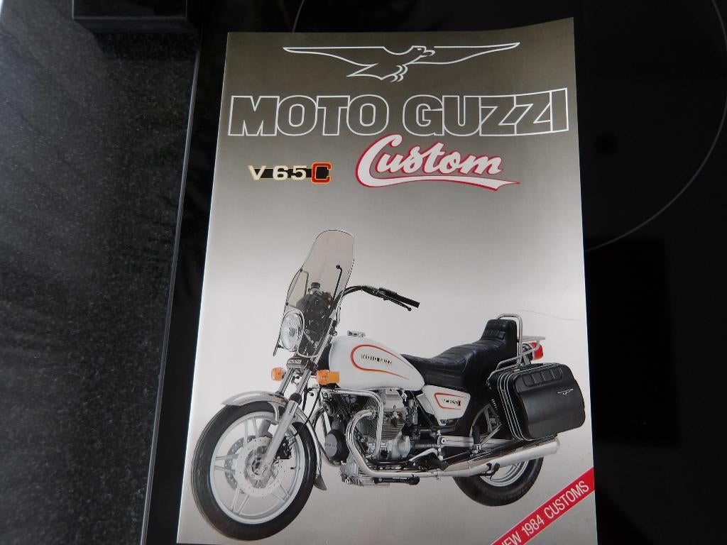 Folder Moto Guzzi V65C Custom 1984, Verzenden, Moto Guzzi