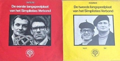 Simplisties Verbond:Hengstenbal/Mooie meneren/Draaikonten, Ophalen of Verzenden, Zo goed als nieuw, 12 inch, Cabaret of Kleinkunst
