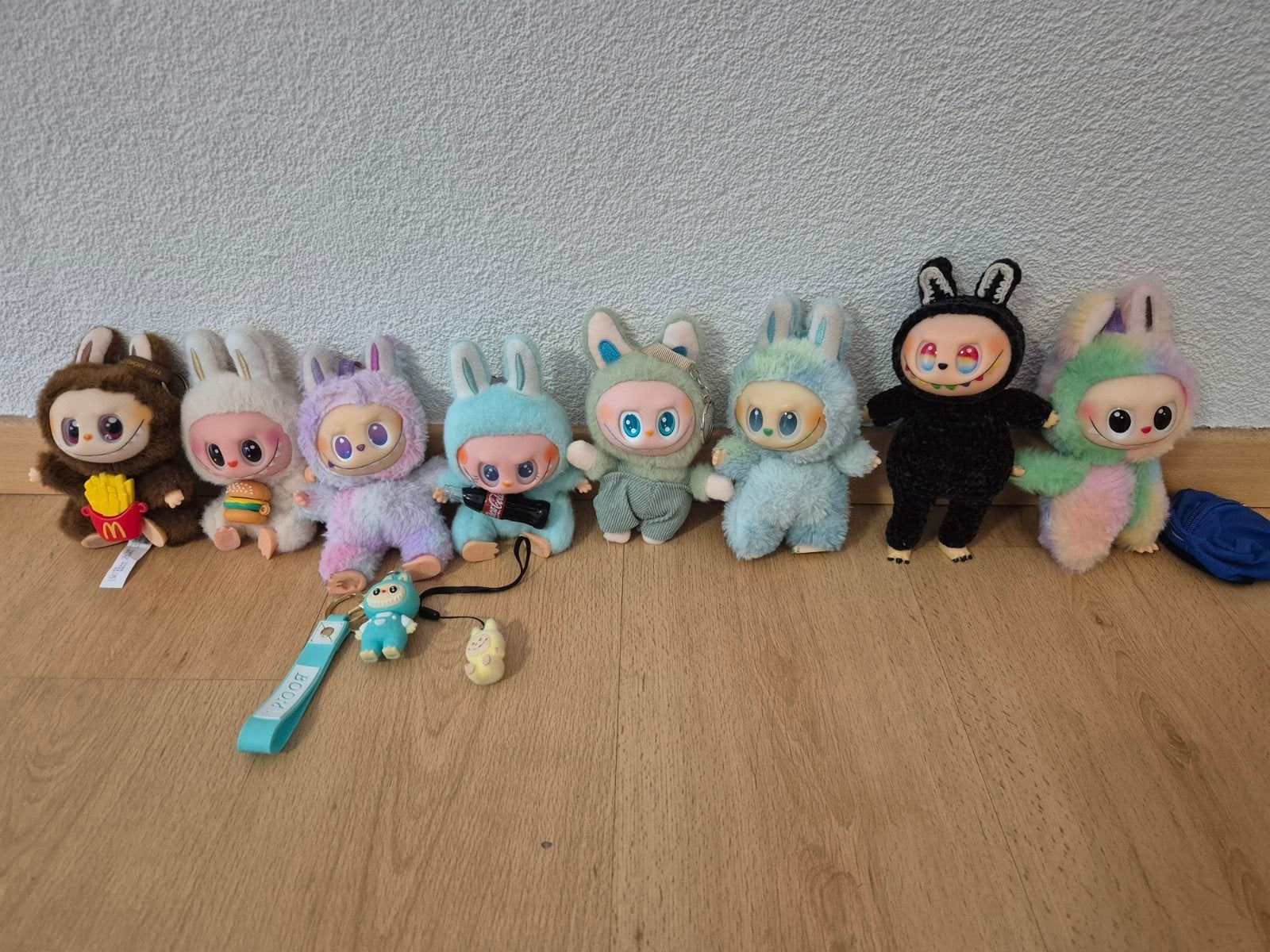 mooie Labubu set 8 stuks, Overige karakters, Ophalen of Verzenden, Zo goed als nieuw, Overige typen