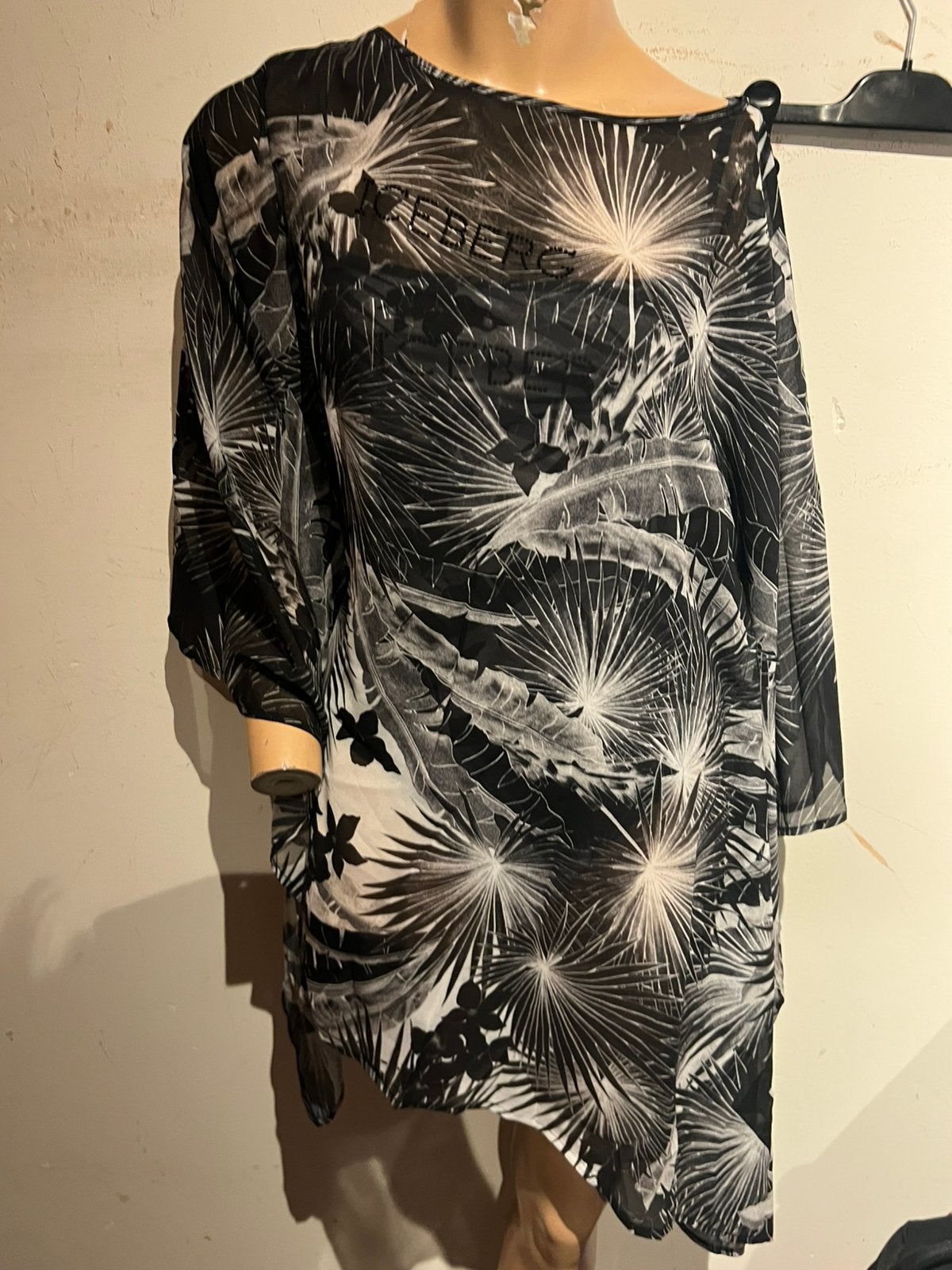 ICEBERG Badpak en tuniek met strass nieuw met kaartjes S, Zwart, G, Nieuw, Badpak
