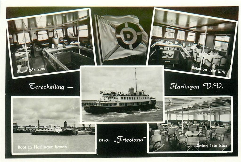 702-084-051 Terschelling, Verzenden, Voor 1920, Friesland