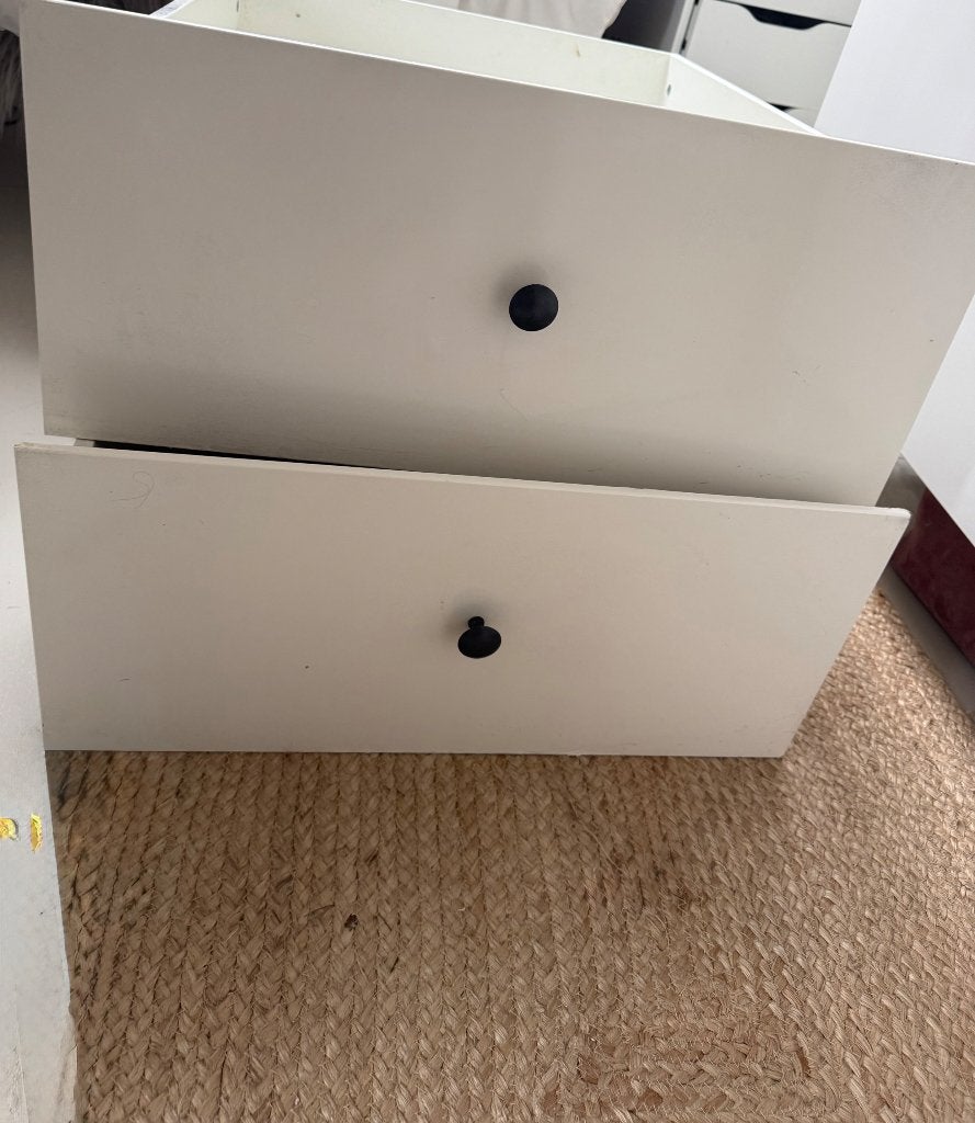3 Lades voor Hemnes bed, Huis en Inrichting, Slaapkamer | Bedden, Ophalen, Gebruikt, Eenpersoons, Wit