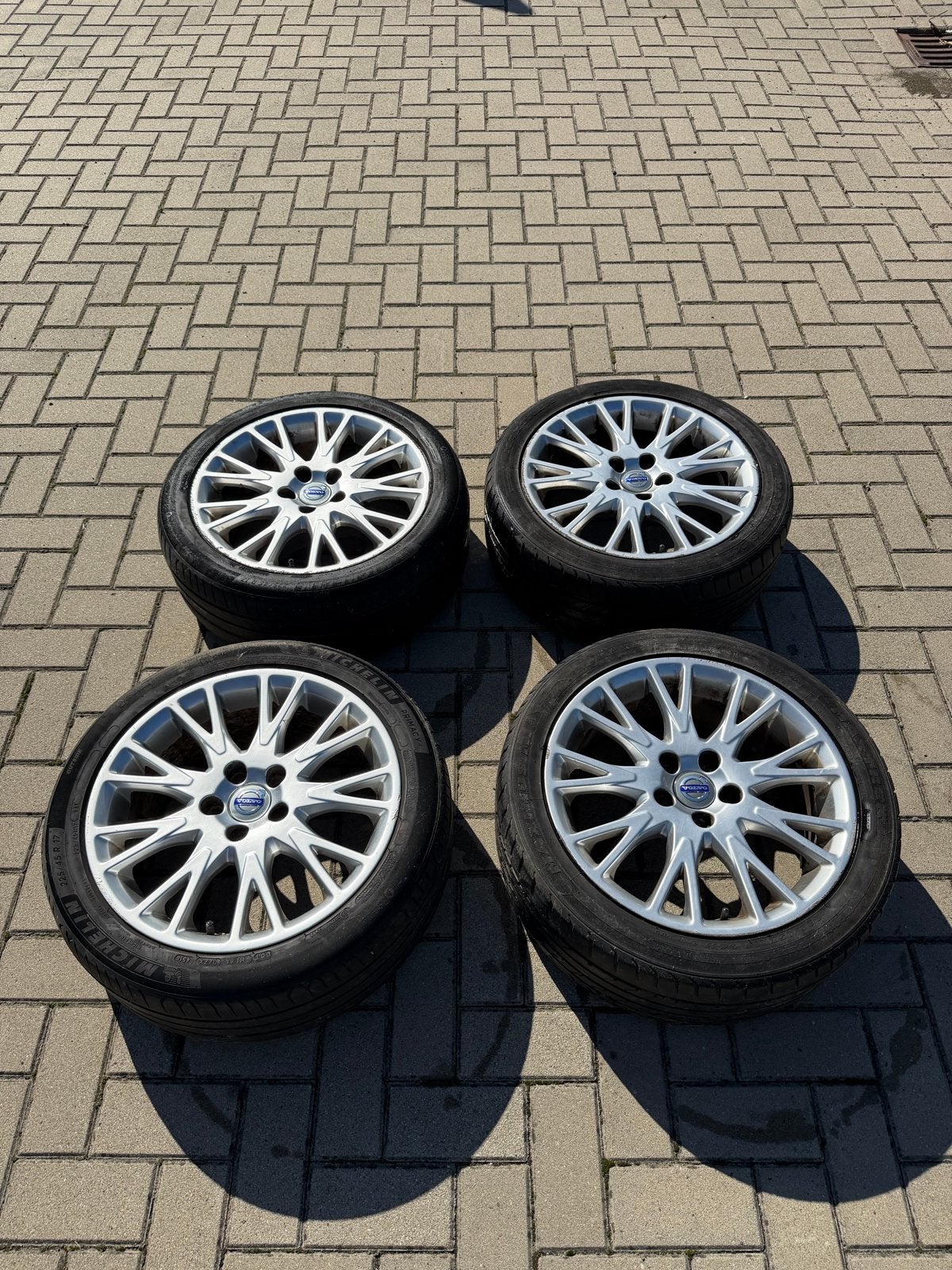 Volvo Orpheus 17 inch velgenset, Ophalen, Gebruikt, Banden en Velgen, 17 inch