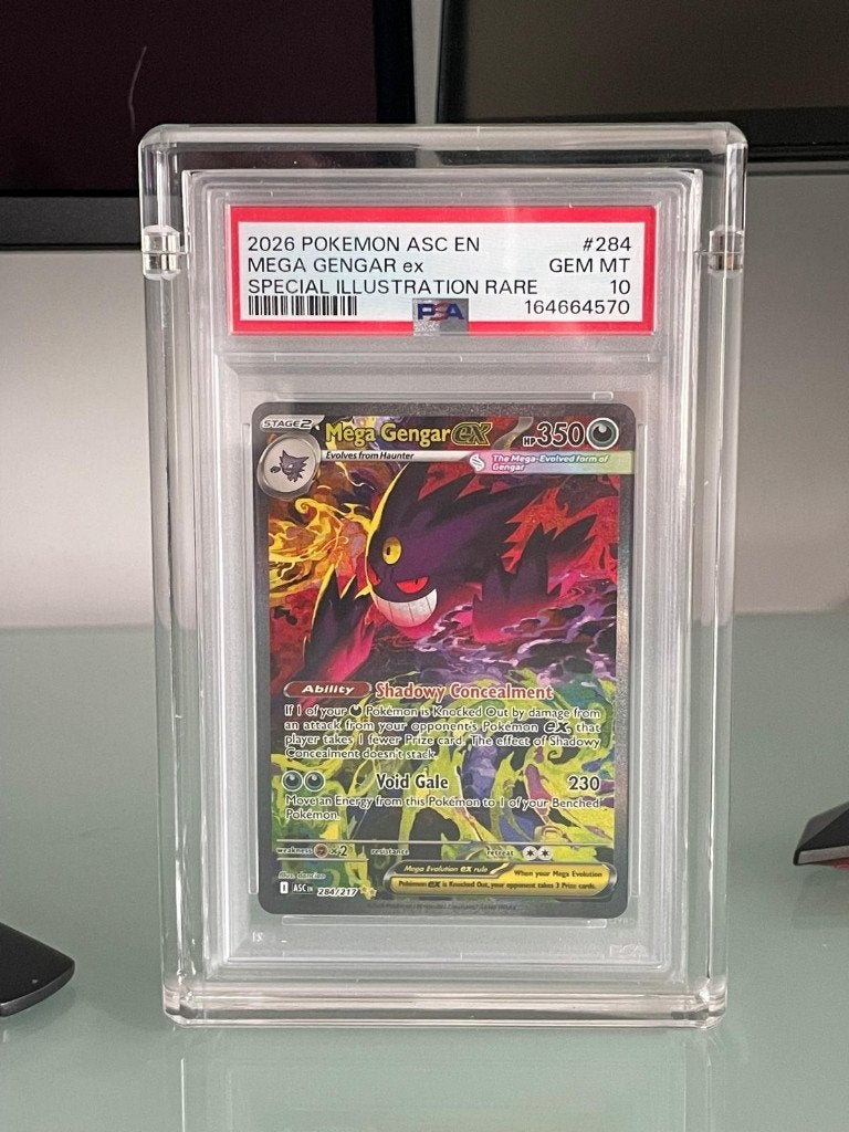 Mega Gengar ex #284 PSA 10 Ascended Heroes, Ophalen, Nieuw, Losse kaart