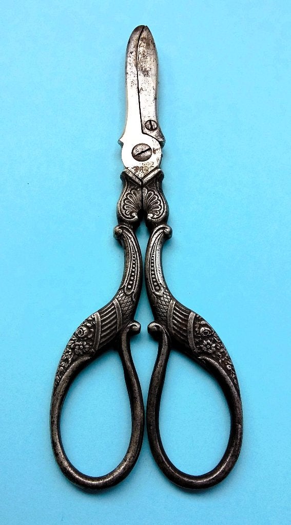 Om1900 Druivenschaar Druiven Druif Druiventakjes Knip Schaar, Antiek en Kunst, Ophalen of Verzenden