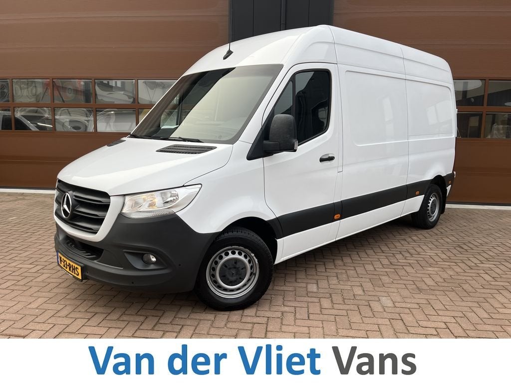 Mercedes-Benz Sprinter 314 2.2 CDI 143pk 9-Tronic L2H2 Lease, Verwarmde buitenspiegels, Gebruikt, Euro 6, Wit