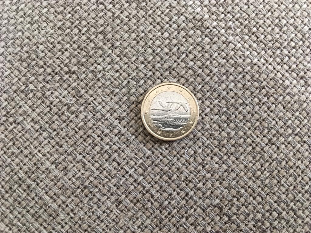 Euromunt uit Finland met 2 zwanen uit 2000, Ophalen of Verzenden
